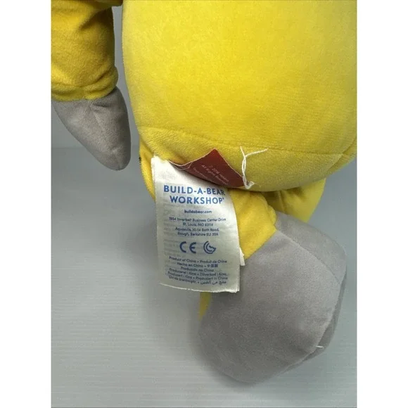 Build A Bear Bumblebee Jointed Transformer 16" Plushie - Picture 5 of 6